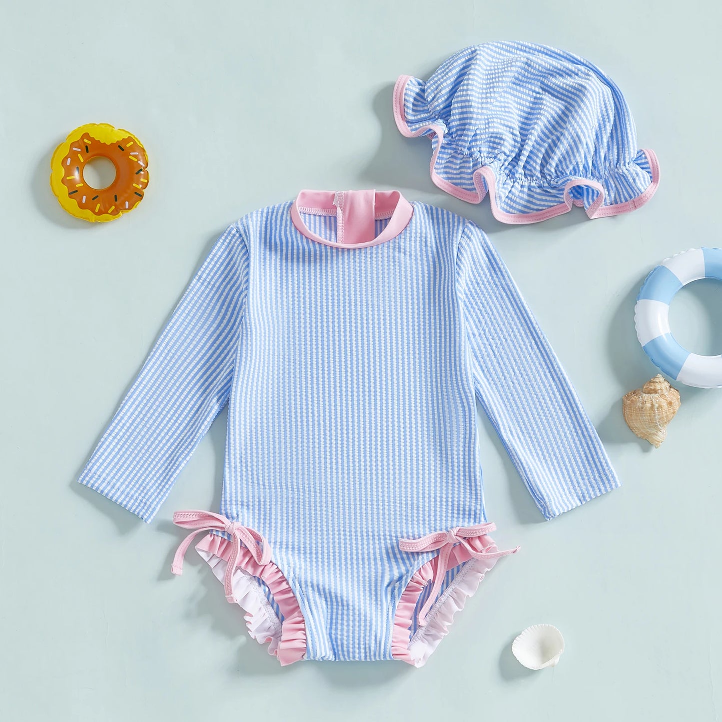 Baby Girls Ruffle Swimsuit