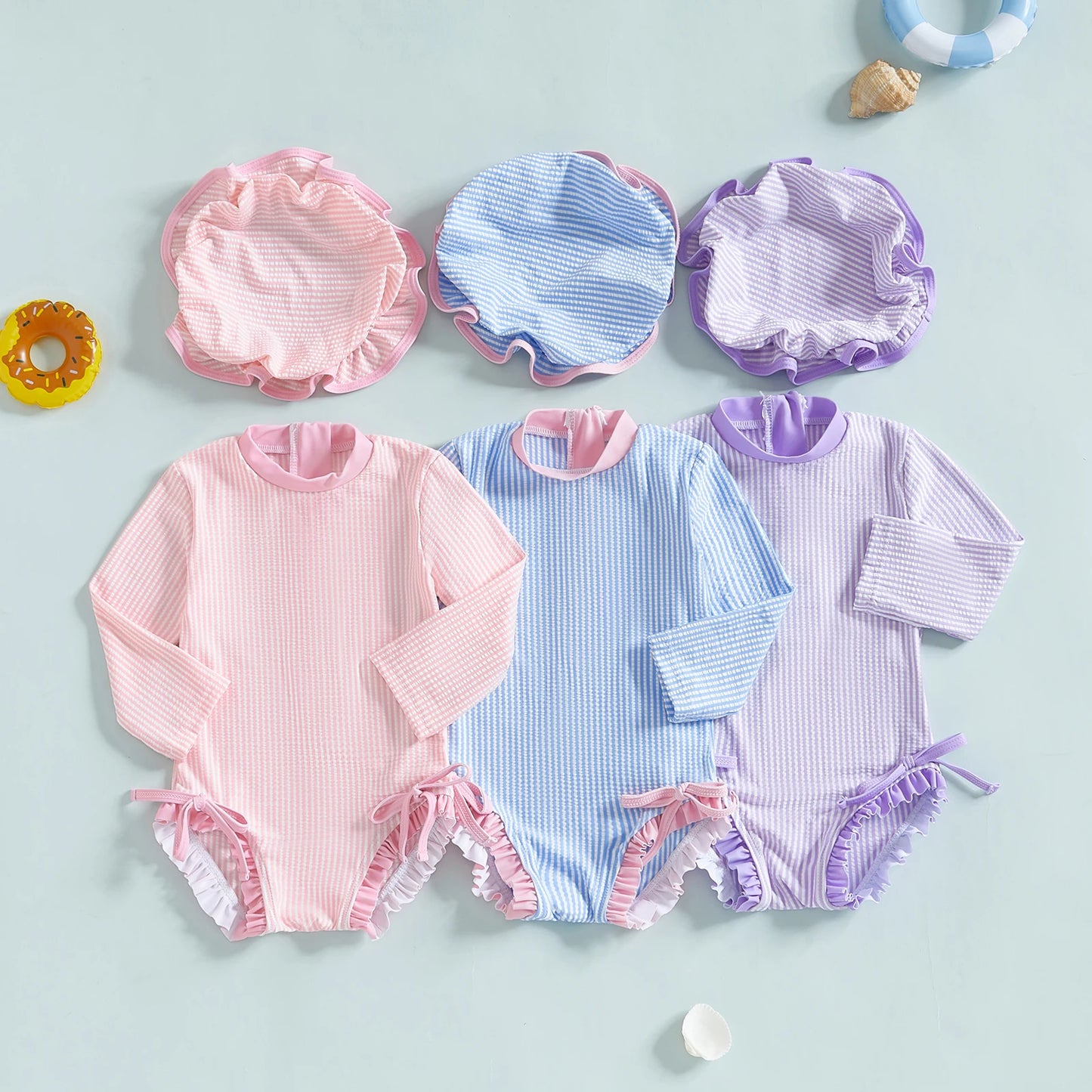 Baby Girls Ruffle Swimsuit